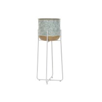 Cache-pot DKD Home Decor Bicolore Métal 28 x 28 x 75 cm (2 Unités)