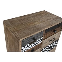 Schubladenschrank DKD Home Decor Metall Mango-Holz Kolonial 55 x 30 x 110 cm