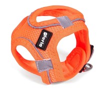 Hundegeschirr Gloria Air Mesh Trek Star Einstellbar Orange (18-20 cm)