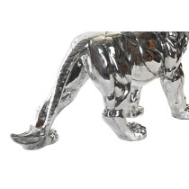 Figurine Décorative DKD Home Decor Argenté Lion Moderne 55,5 x 17,5 x 38,5 cm