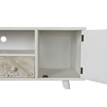 TV furniture DKD Home Decor White Beige 136 x 40,5 x 52 cm