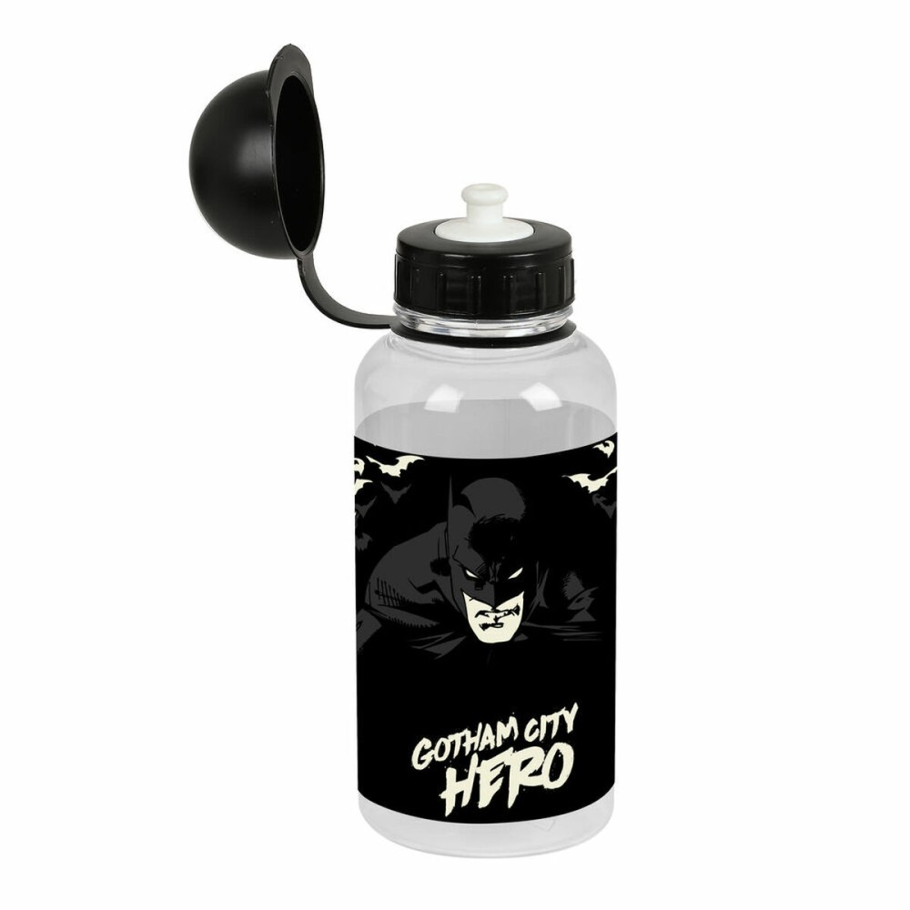 Water bottle Batman Hero Black PVC 500 ml