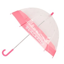 Parapluie BlackFit8 Glow up Rose Transparent PoE Ø 70 cm