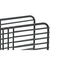 Napkin holder DKD Home Decor Grille Black Metal 15,5 x 6,5 x 11,5 cm