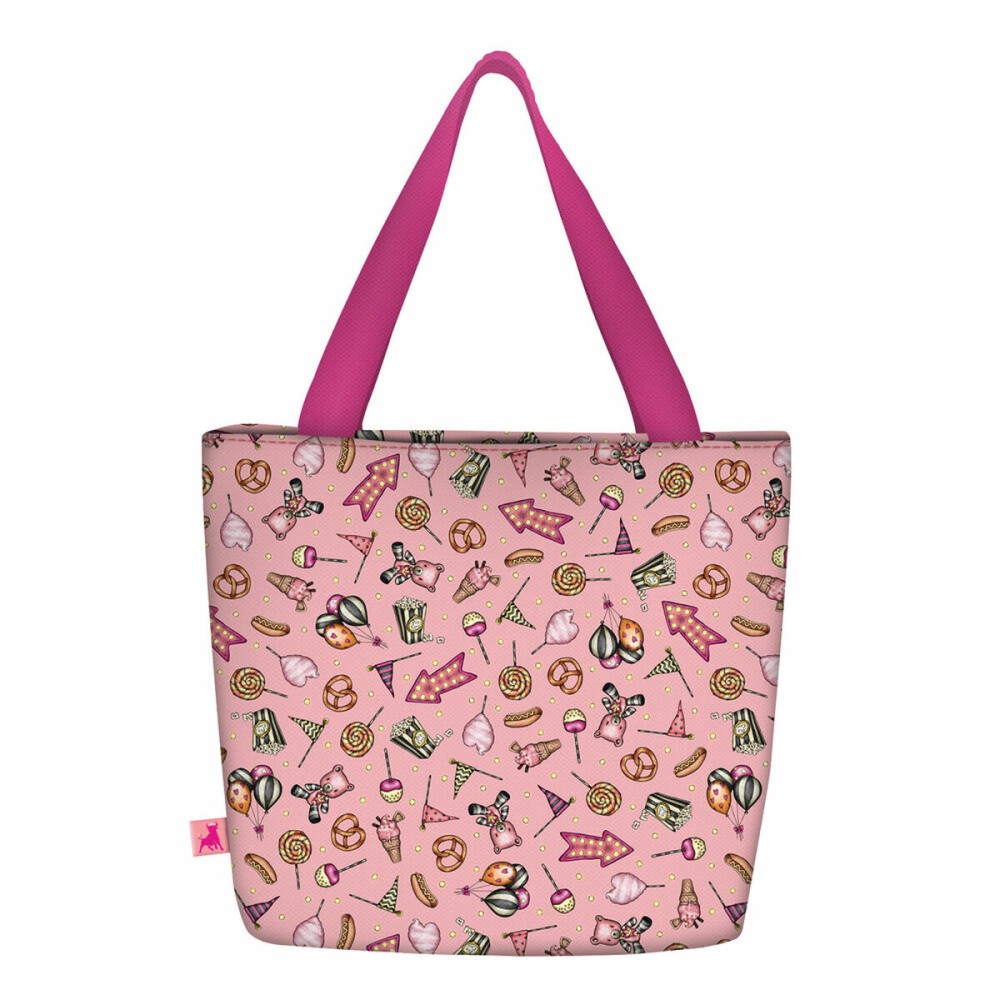 Sac Thermique Gorjuss Carousel Saumon 24 x 29 x 10 cm Sac à goûter