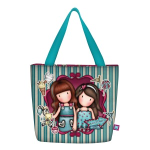 Cool Bag Gorjuss Fireworks Maroon 24 x 29 x 10 cm Lunchbox