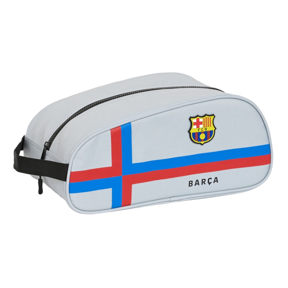 Travel Slipper Holder F.C. Barcelona Grey 34 x 15 x 18 cm