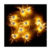 Wreath of LED Lights Decorative Lighting Gold