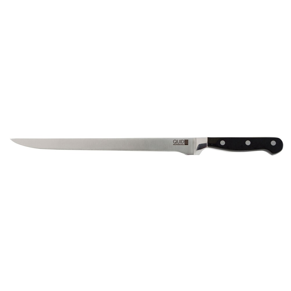 Schinkenmesser Quid Professional Inox Chef Black Metall 28 cm (Pack 6x)