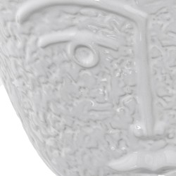 Vase Alexandra House Living Blanc Céramique 22 x 20 cm