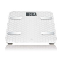 Balance Numérique de Salle de Bain LAICA PS7011 Blanc verre 180 kg