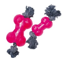 Hundespielzeug Gloria Knochen Rosa 9 cm S