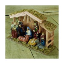 Crèche de Noël Métal