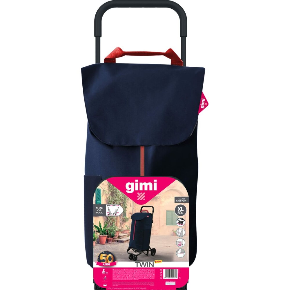 Shopping cart Gimi Blue 56 L 41 x 53 x 92 cm