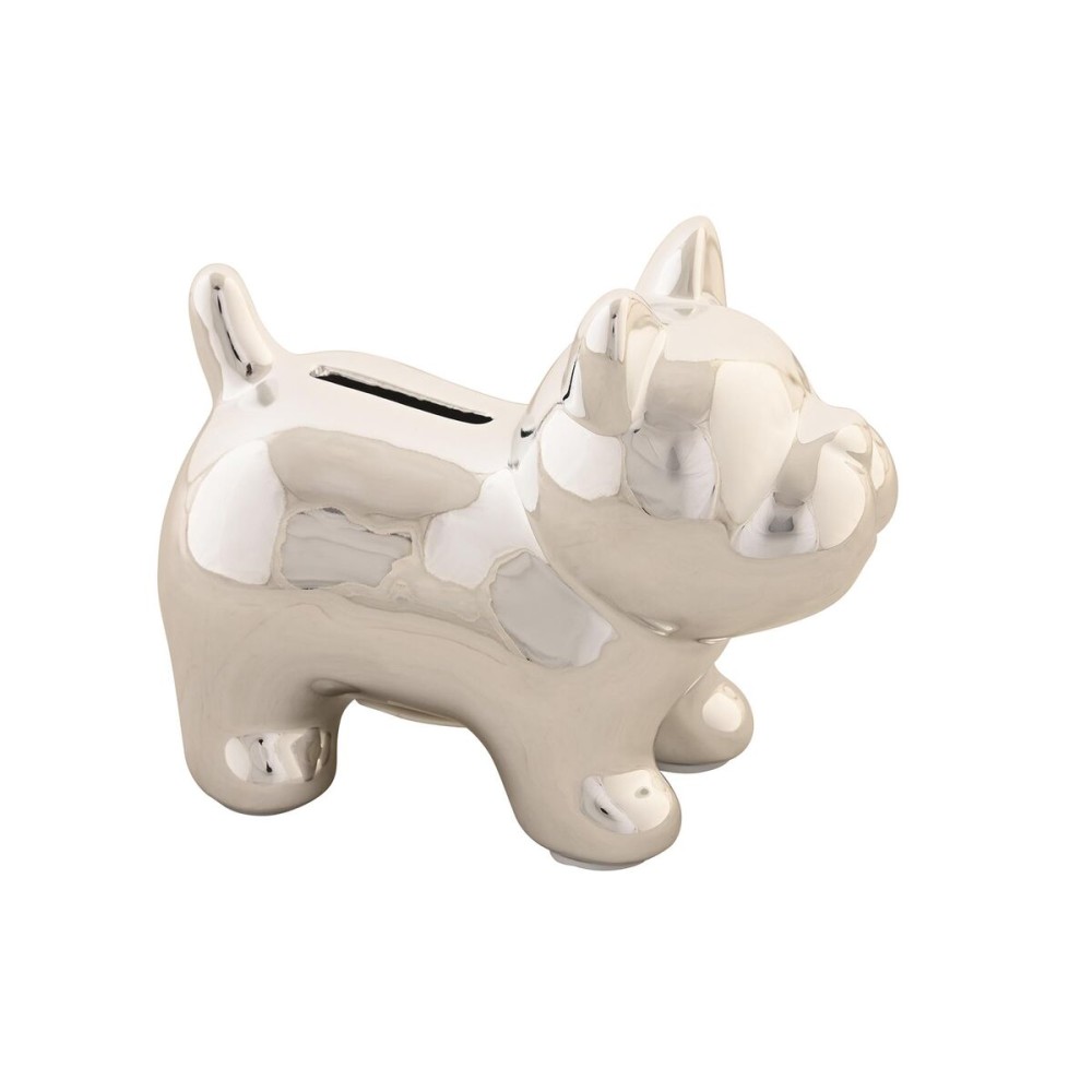 Sparbüchse DKD Home Decor Aluminium Dolomite Für Kinder Hund 14 x 8 x 11,4 cm