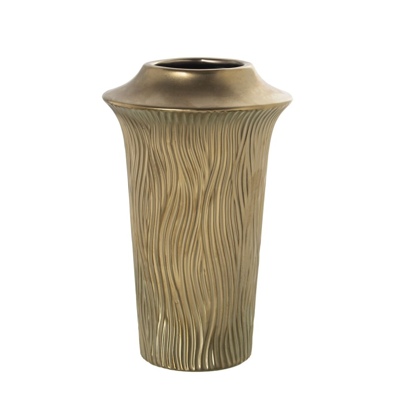 Vase Alexandra House Living Gold aus Keramik 14 x 26 cm