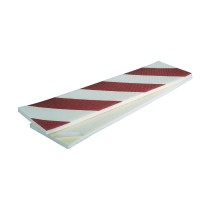 Pare-chocs Geko Rojo/Blanco 50 x 13,7 cm