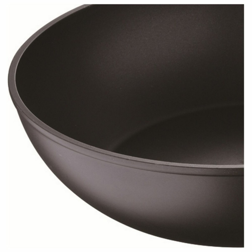 Wok Pan Masterpro Black Aluminium Toughened aluminium (Ø 28 cm)