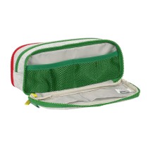 Dreifaches Mehrzweck-Etui Benetton Pop Grau (21 x 8 x 8 cm)