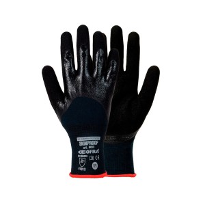 Arbeitshandschuhe Cofra Skinproof Schwarz Nylon Elastan Nitril