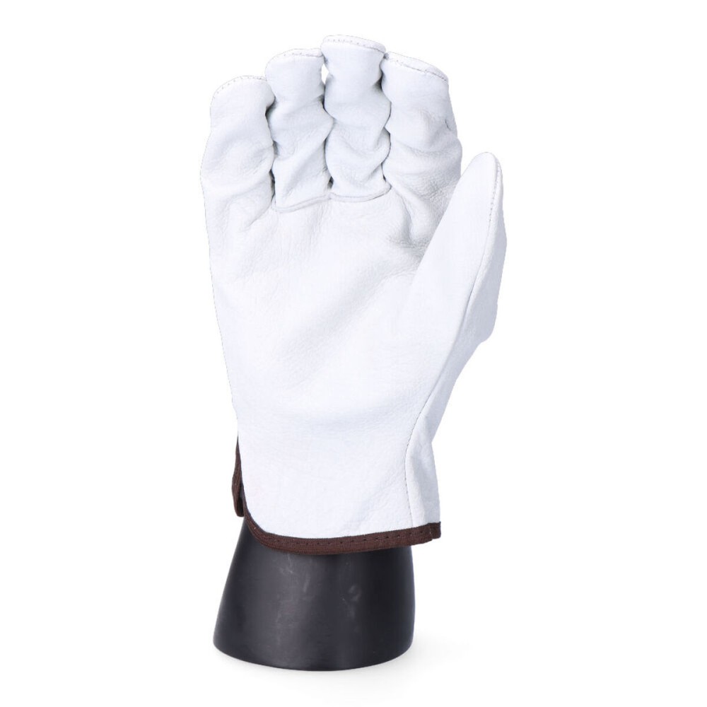 Gants de travail EDM Blanc Peau de vache Transport