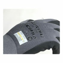 Gants de travail Cofra Dextermax Gris Nylon Nitrile