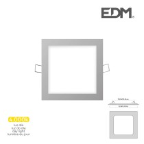 Built-in spotlight EDM 31608 Downlight A G 6 W 320 Lm (4000 K)