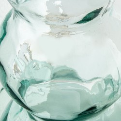 Vase Alexandra House Living Transparent Crystal 28 x 75 cm