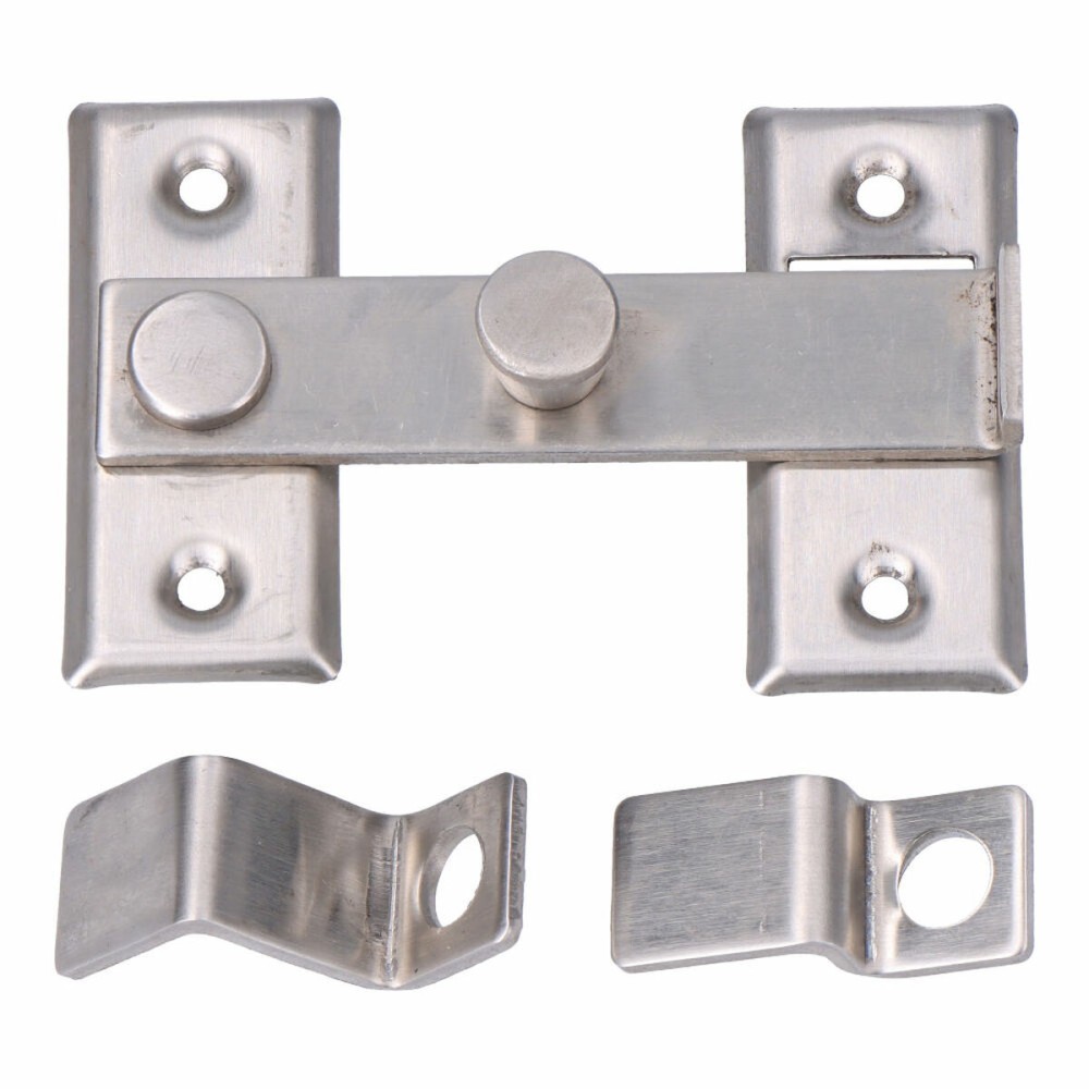 Door latch EDM Reversible Steel 8 cm Chromed