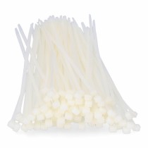 Attaches pour câble en nylon EDM 300 x 4,8 mm Blanc (100 Unités)