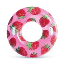 Inflatable Pool Float Intex Fruits PVC Ø 107 cm