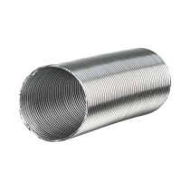 Röhre Fepre Flex Silberfarben Halbstarr 1,5 m Aluminium Ø 10 cm