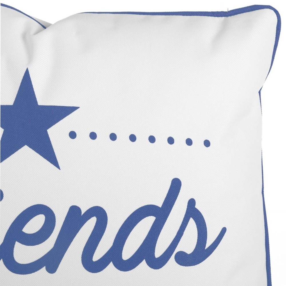 Coussin Positive Bleu de Colbat 45 x 45 x 12 cm