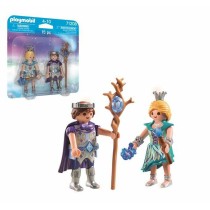 Figurines Articulées Playmobil 71208 Prince Princesse 15 Pièces Duo