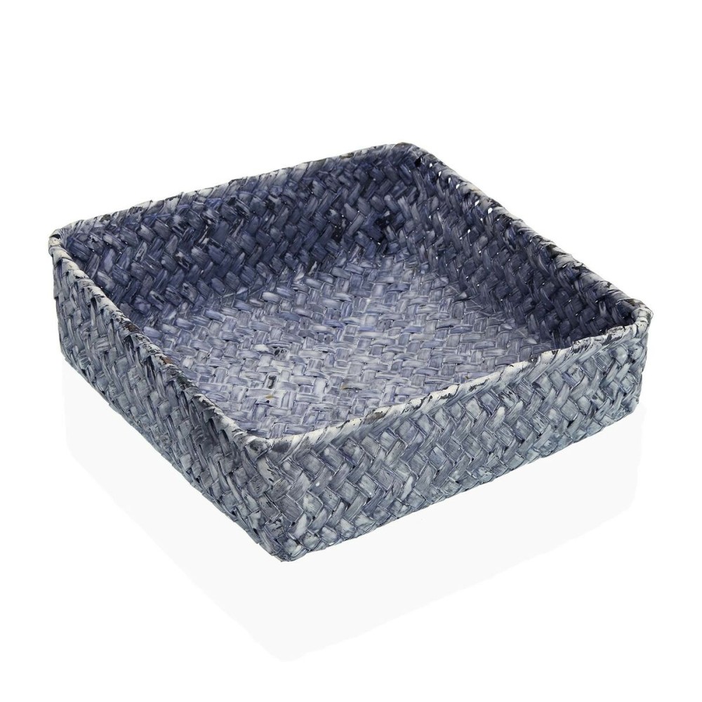 Serviettenring Versa Blau Seetang 19 x 5,5 x 19 cm