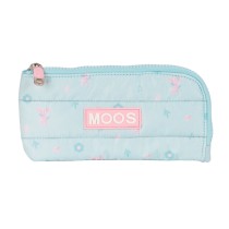 School Case Moos Garden 23 x 11 x 1 cm Turquoise