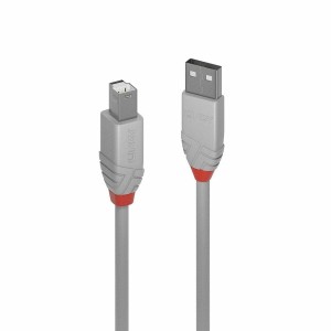 Kabel Micro USB LINDY 36685 Schwarz Grau