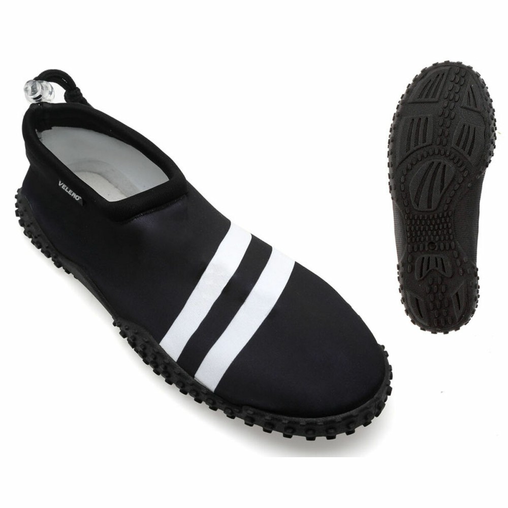 Slippers Stripes Adults unisex Black