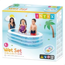 Children's pool Intex 57482 Oval 230 L Blue 163 x 107 x 46 cm