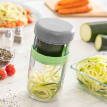 Vegetable Spiral Cutter and Grater with Recipes Vigizer InnovaGoods Stainless steel (Refurbished B)