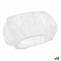 Shower Cap Transparent Plastic (12 Units)