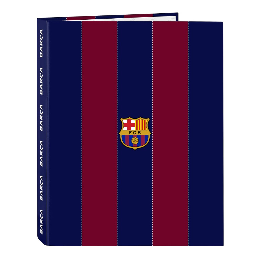 Ring binder F.C. Barcelona Red Navy Blue A4 26.5 x 33 x 4 cm