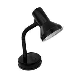 Lampe de bureau EDM London E27 60 W Flexo/Lampe de bureau Noir Métal (12,5 x 20 cm)