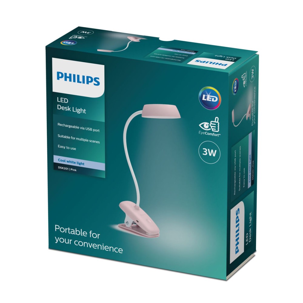 Lampe de bureau Philips Lámpara de mesa Rose 3 W