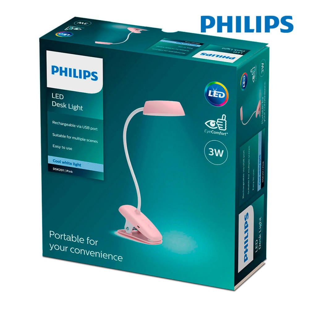 Lampe de bureau Philips Lámpara de mesa Rose 3 W