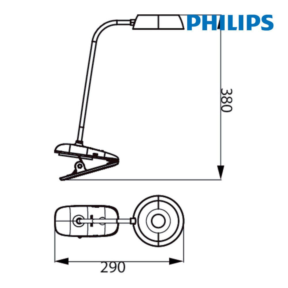 Lampe de bureau Philips Lámpara de mesa Rose 3 W