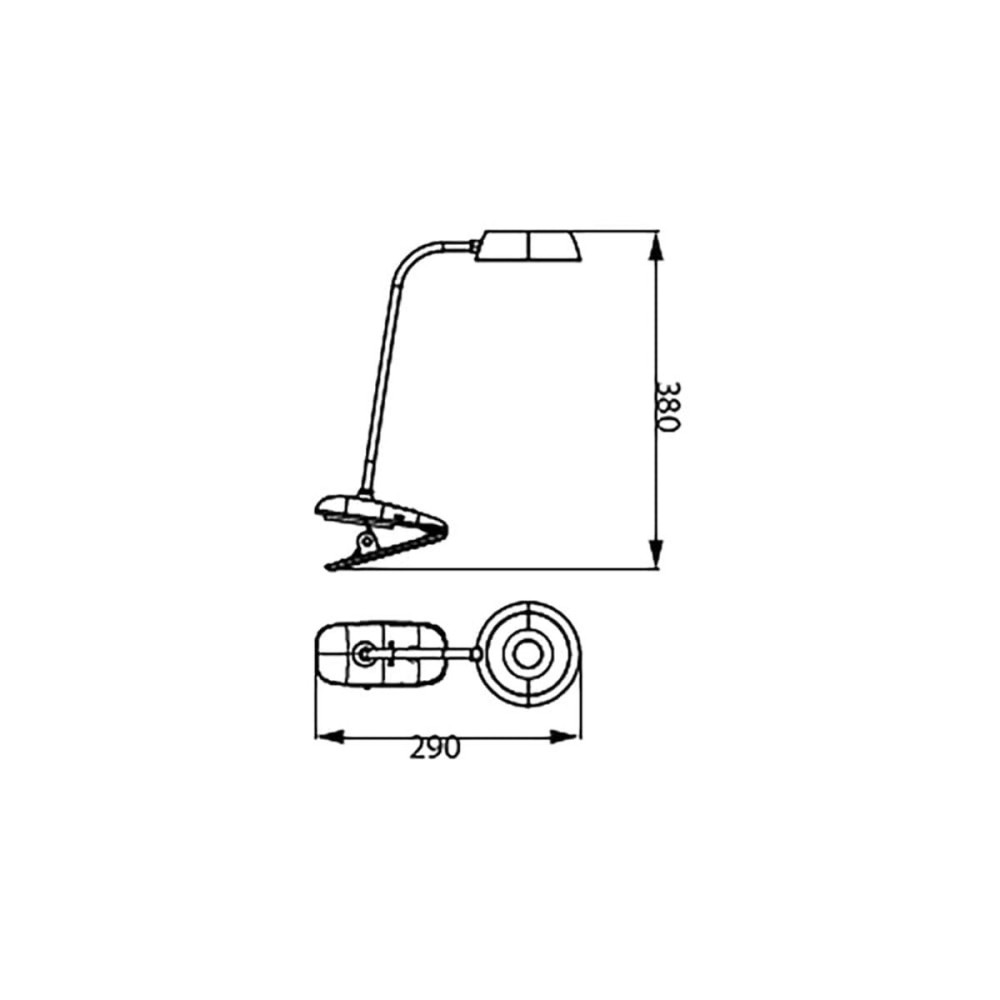 Tischlampe Philips Lámpara de mesa Rosa 3 W