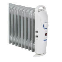 Oil-filled Radiator Mesko MS7806 White 1200 W