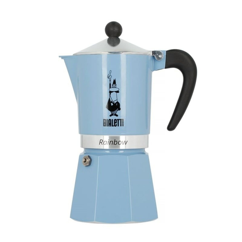 Italian Coffee Pot Bialetti 29585 Blue Aluminium 300 ml