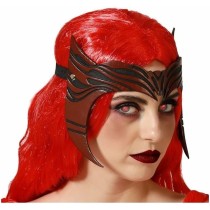 Mask Red Female Warrior Halloween